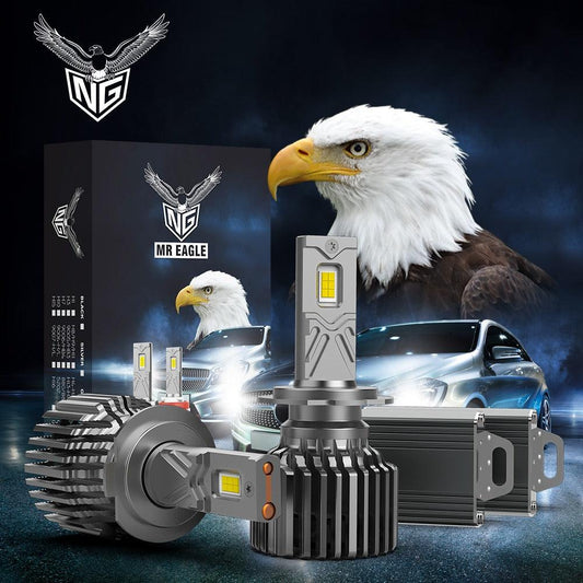 NAOEVO Mr Eagle Series 180W LED Headlight Bulb (H4, 6500K) - Phoenixetc.com