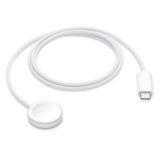 Apple_Watch Magnetic Fast Charger to USB-C Cable Magnetic Wireless Charging Cable Compatible With Iwatch Series Ultra/9/8/7/6/Se/5/4/3/2/1, White - Phoenixetc.com